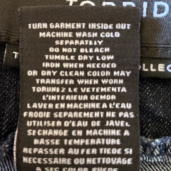 NWOT torrid trouser skinny pants 1 - Picture 7 of 9